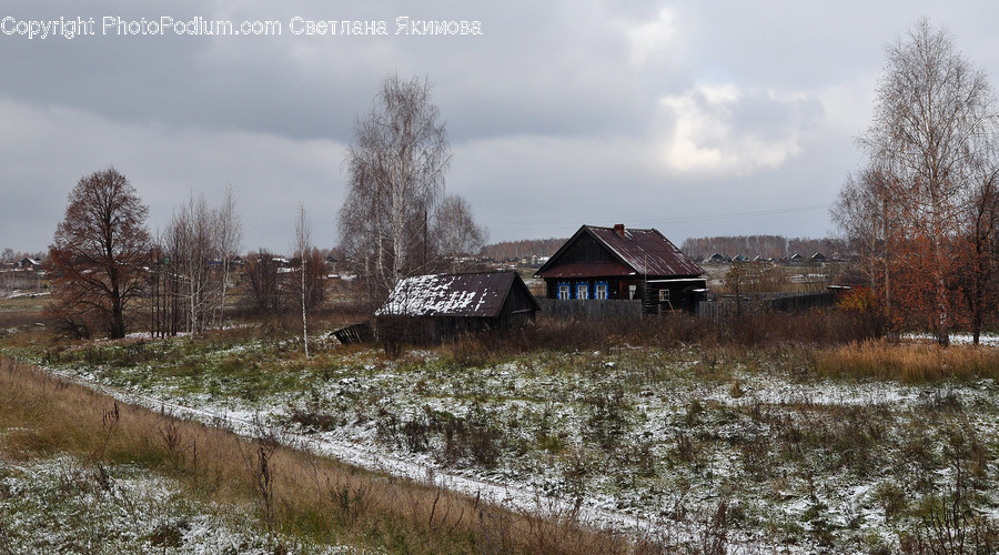 Nature, Outdoors, Building, Housing, Countryside