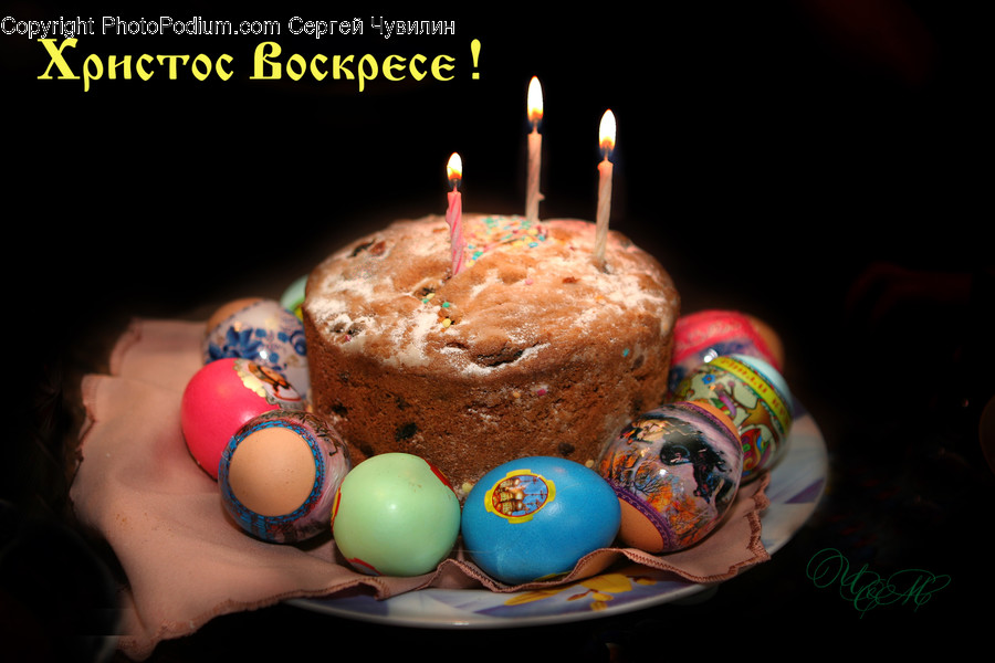 Birthday Cake, Food, Dessert, Cake, Sweets