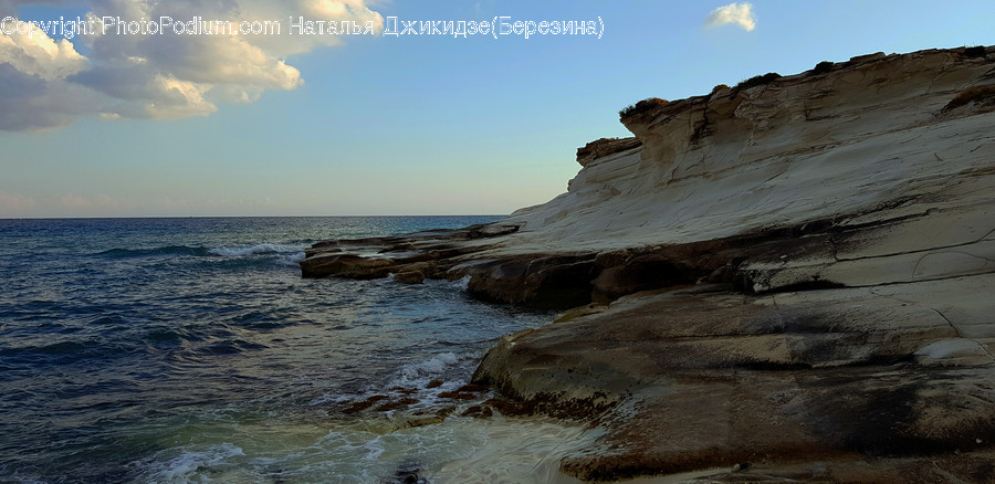 Promontory, Nature, Outdoors, Cliff, Weather