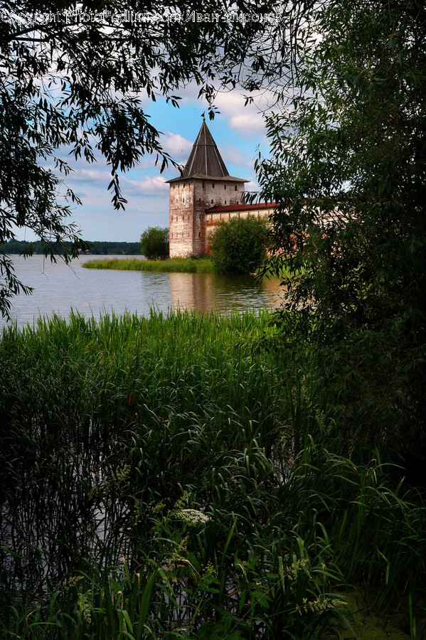 Nature, Outdoors, Water, Building, Castle