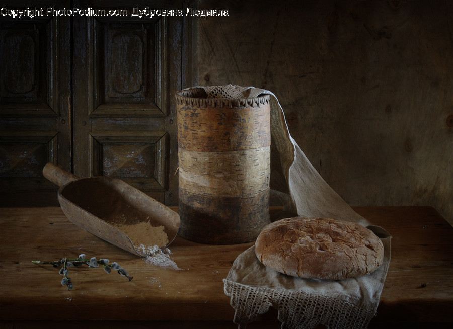 Bread, Food, Wood, Hardwood, Pita