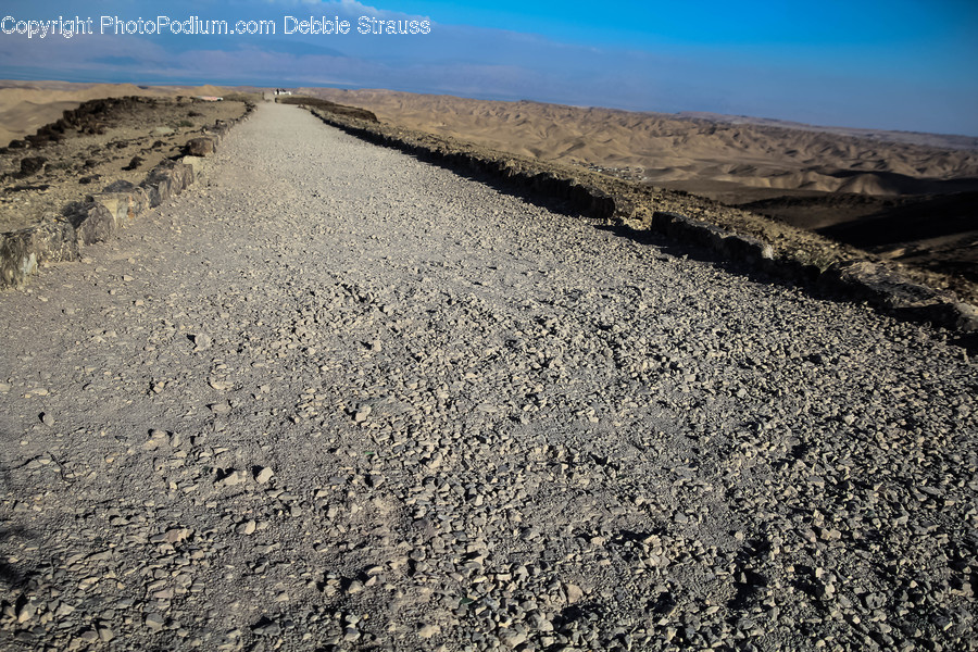 Dirt Road, Gravel, Road, Ground, Nature