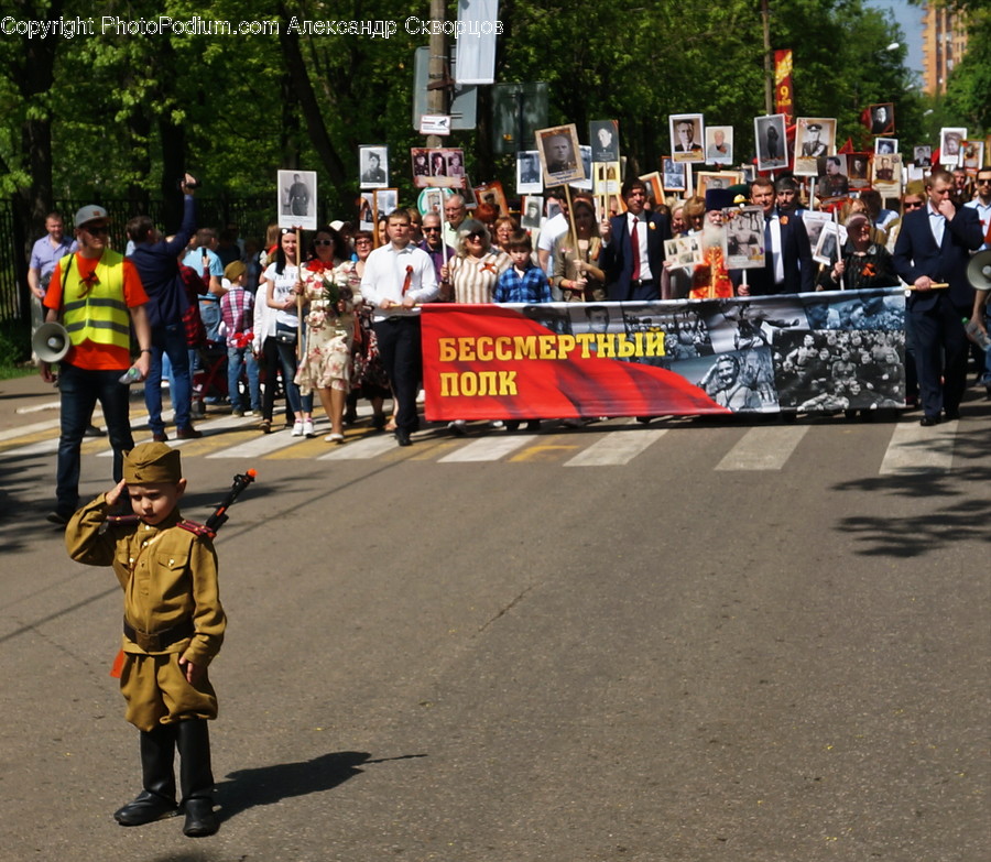 Human, Person, Fireman, Asphalt, Tarmac