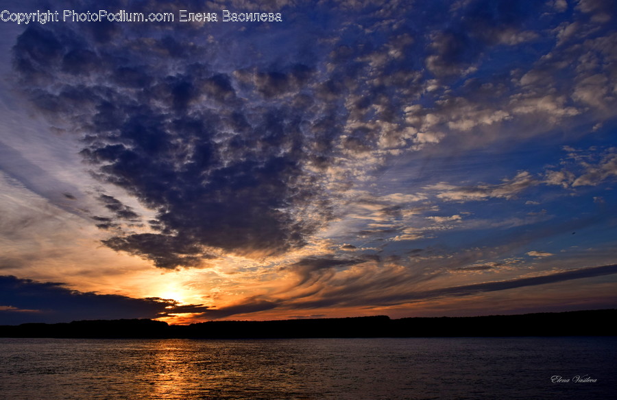 Nature, Outdoors, Sunlight, Sky, Red Sky