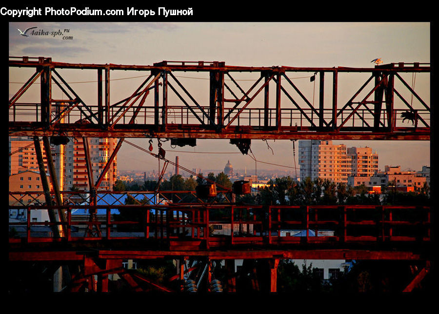 Construction, Dock, Port, Waterfront, Building, City, High Rise