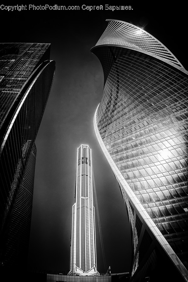 Office Building, Building, Architecture, Urban, City