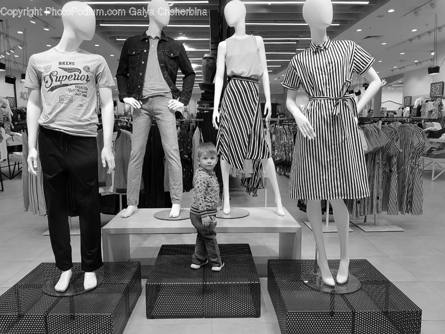 Clothing, Apparel, Person, Human, Shop