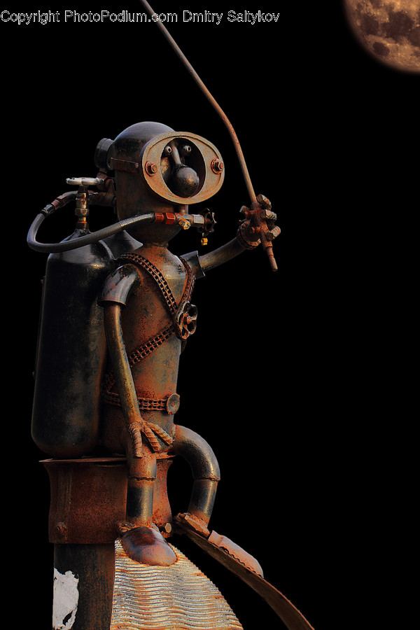 Human, Person, Robot, Astronaut