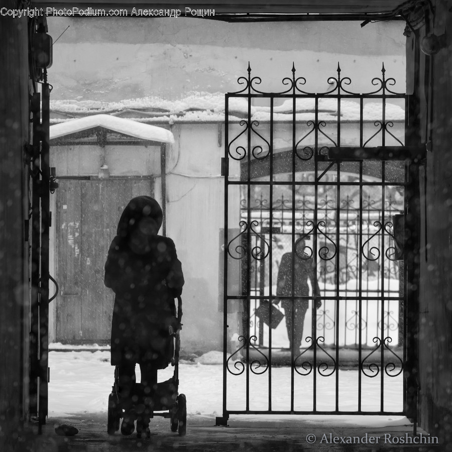 Gate, Human, Person, Prison, Light