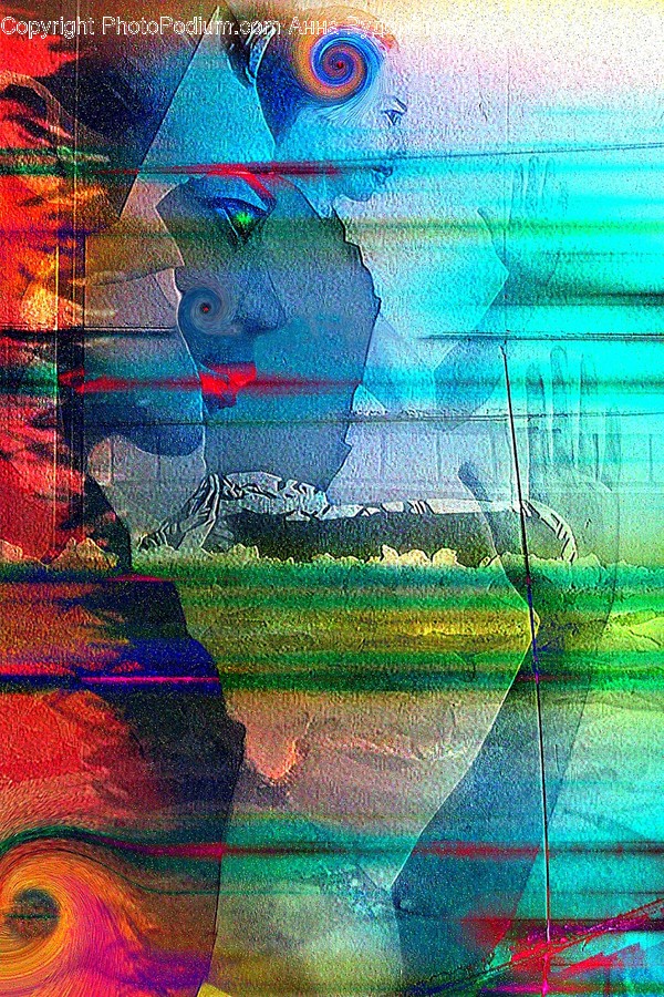 Art, Modern Art, Painting, Graphics, Advertisement