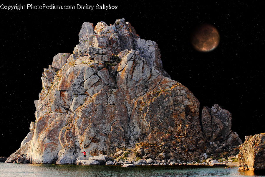 Nature, Outdoors, Cliff, Rock, Promontory