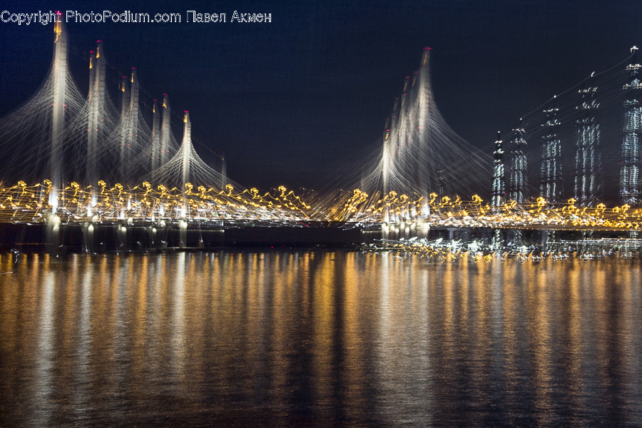 Water, Lighting, Waterfront, Town, City