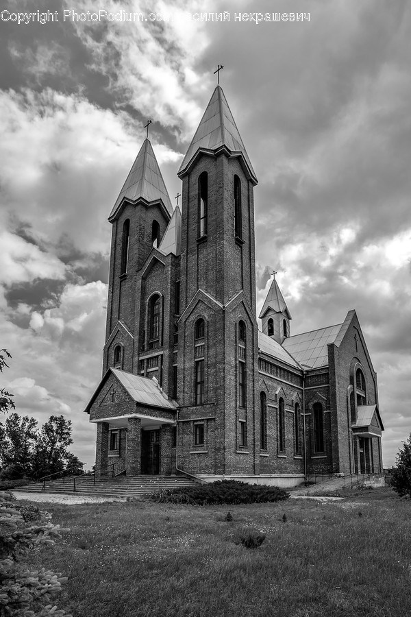 Tower, Spire, Steeple, Architecture, Building