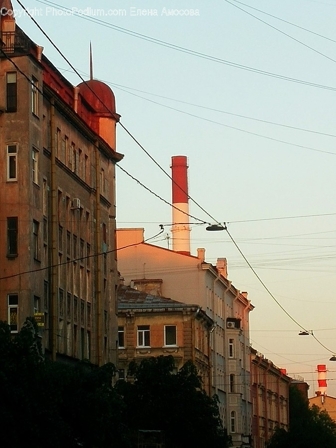 Urban, Neighborhood, Building, Path, Walkway