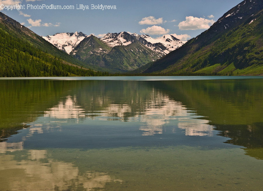 Nature, Outdoors, Mountain, Water, Mountain Range