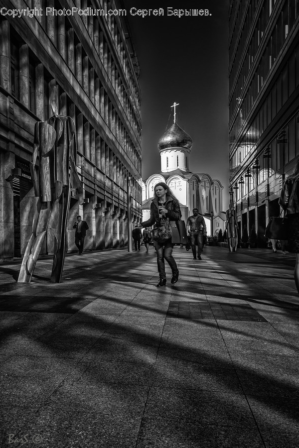 Person, Human, City, Urban, Town