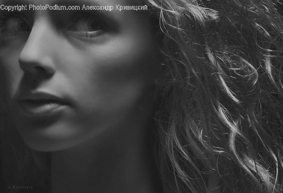 Human, Face, Person, Female, Lip