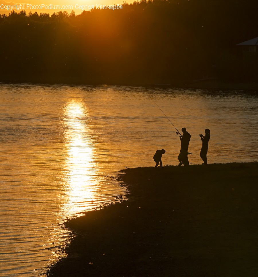 Water, Outdoors, Person, Human, Fishing