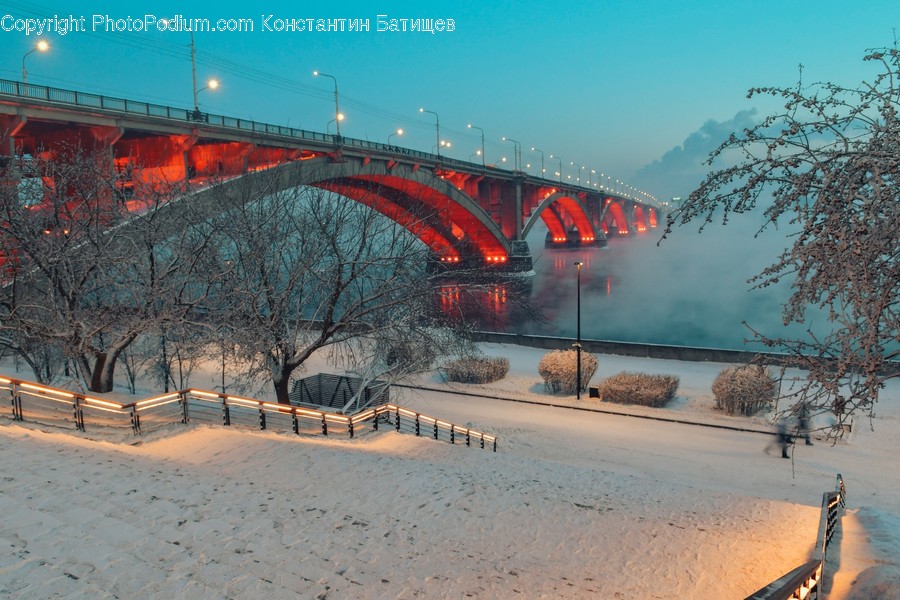 Road, Building, Bridge, Nature, Architecture