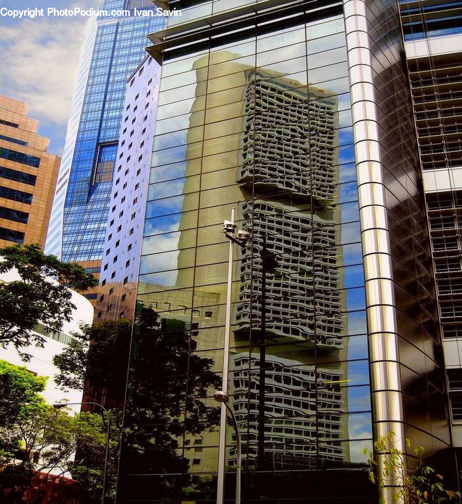 Architecture, City, Downtown, High Rise, Skyscraper, Building, Housing