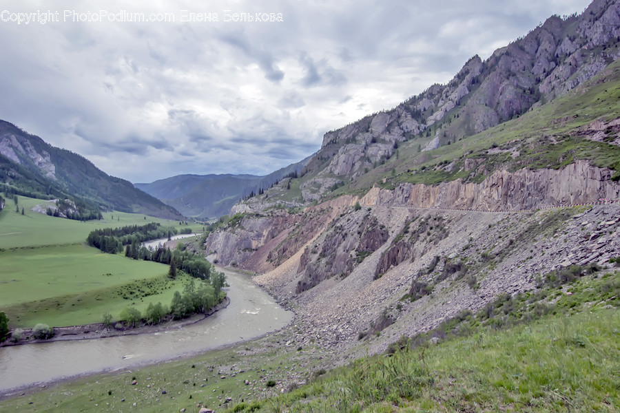 Nature, Road, Outdoors, Slope, Dirt Road