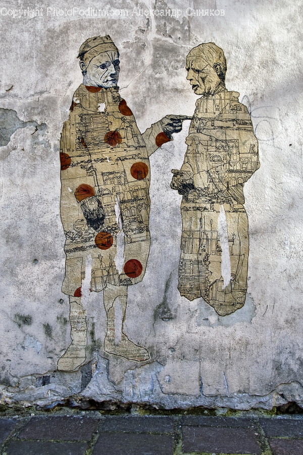 Advertisement, Poster, Collage, Art, Person