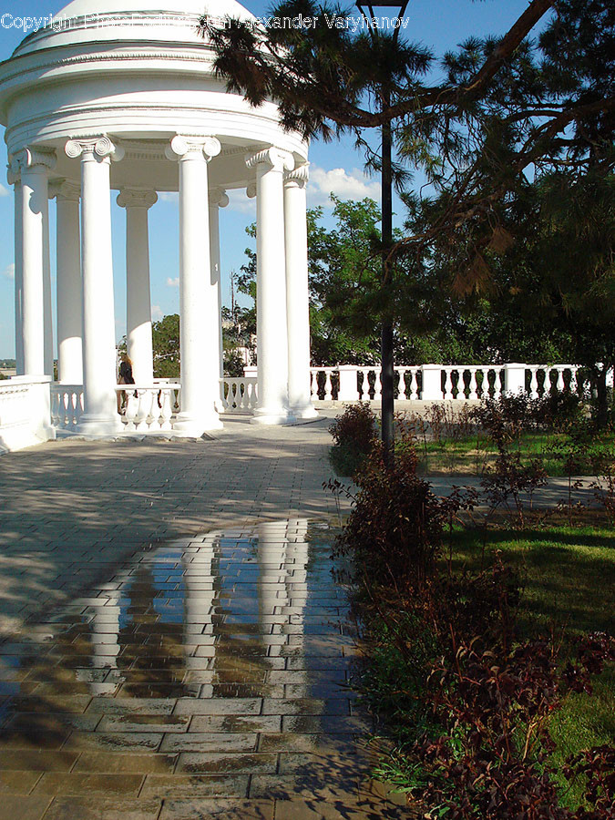 Building, Architecture, Gazebo, Plant, Tree