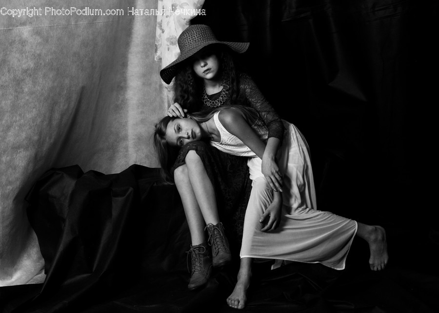 Clothing, Apparel, Hat, Person, Human