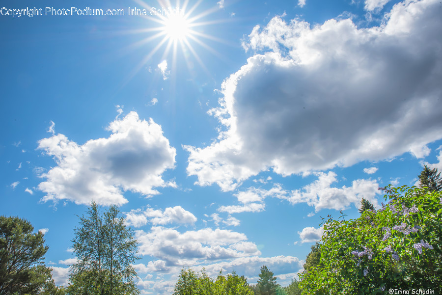 Nature, Outdoors, Sky, Azure Sky, Weather