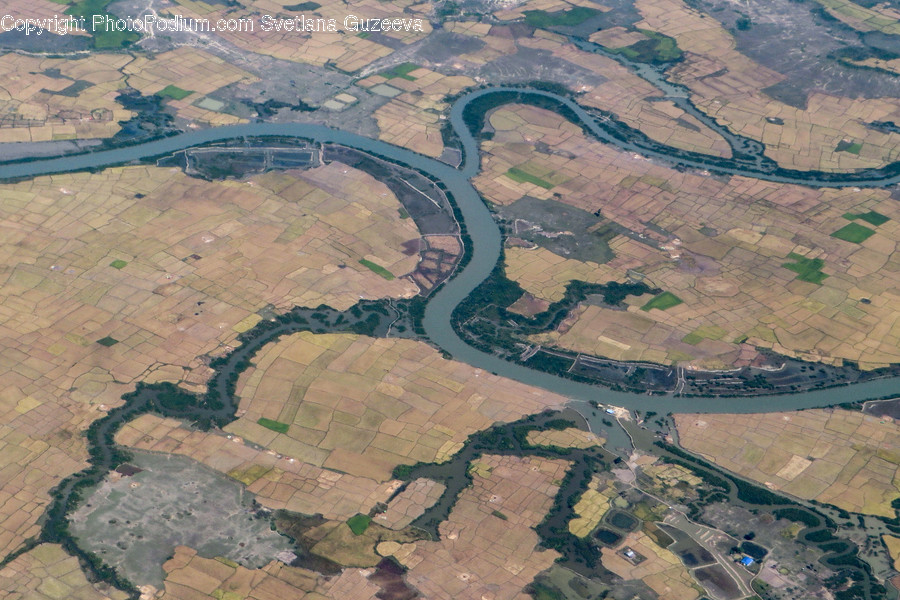 Nature, Landscape, Outdoors, Scenery, Aerial View
