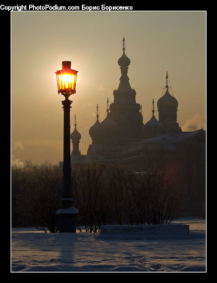 Lamp Post, Pole, Architecture, Bell Tower, Clock Tower, Tower, Beacon