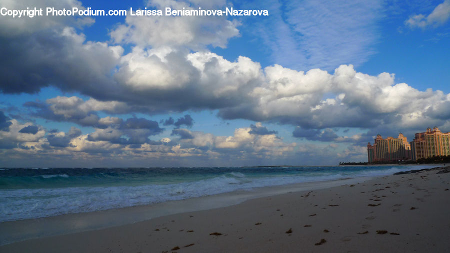 Beach, Coast, Outdoors, Sea, Water, Azure Sky, Cloud