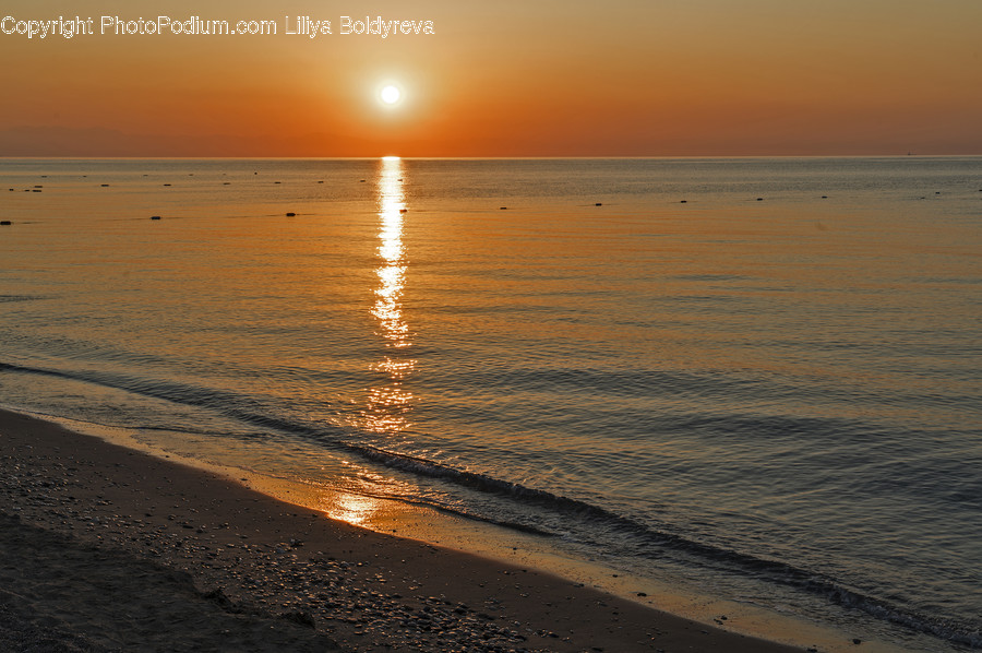 Sunlight, Nature, Outdoors, Dawn, Red Sky