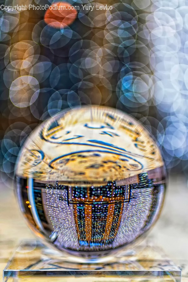 Sphere, Glass, Bubble, Pattern, Light