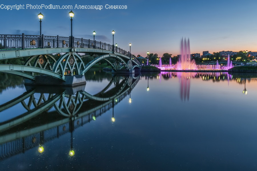 Water, Building, Bridge, Outdoors, Waterfront