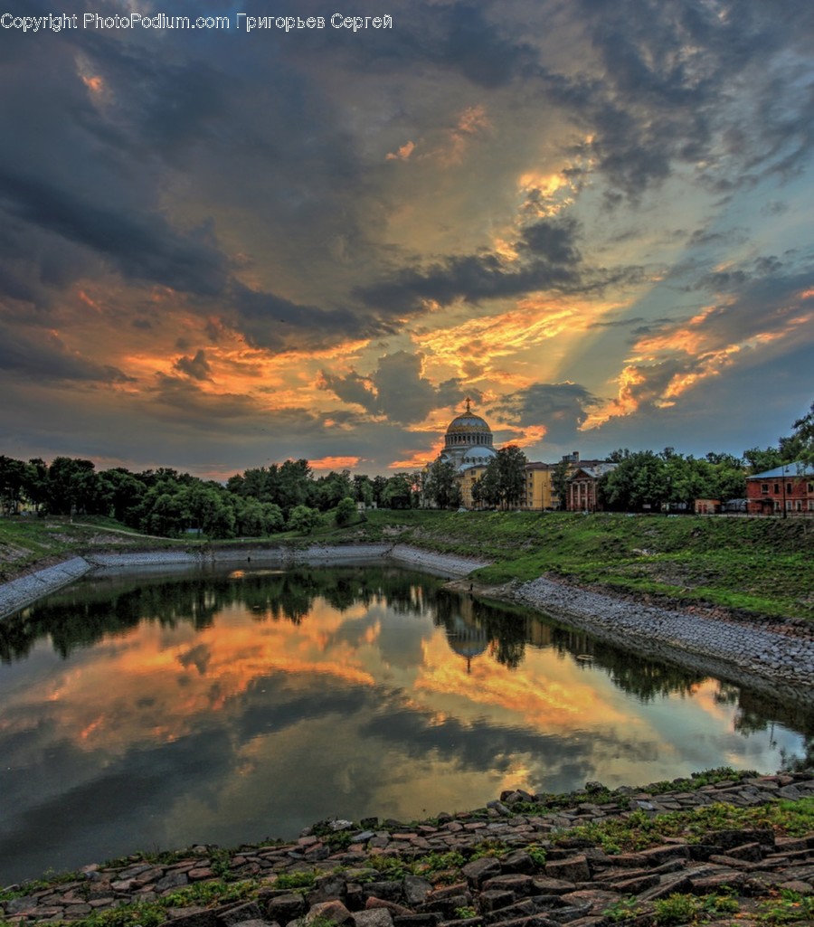 Nature, Outdoors, Water, Scenery, Art