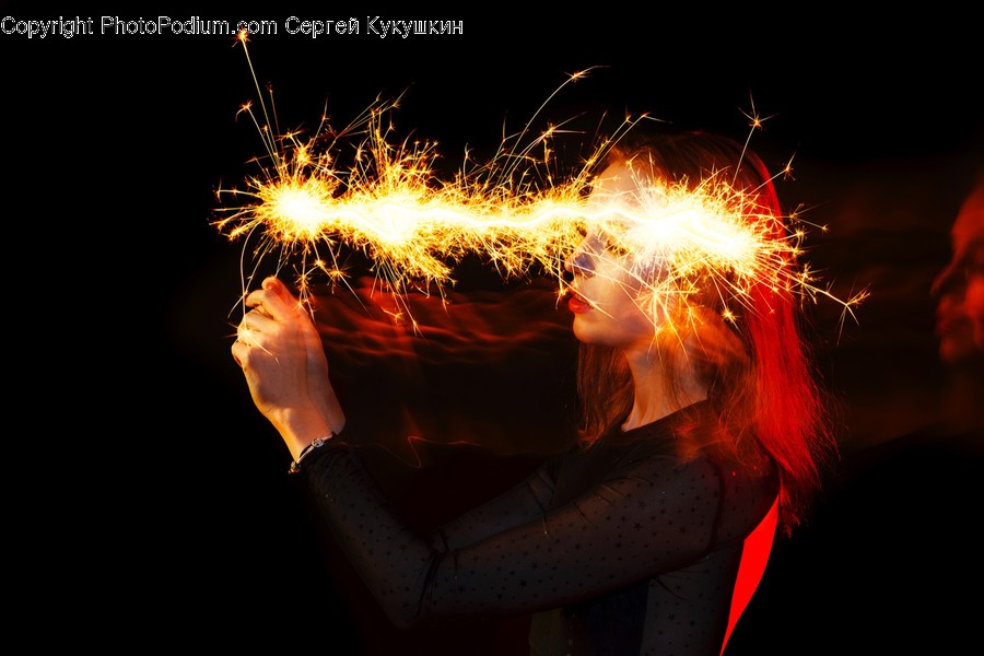 Nature, Outdoors, Human, Person, Night