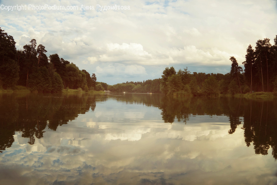 Nature, Outdoors, Water, Lake, Weather