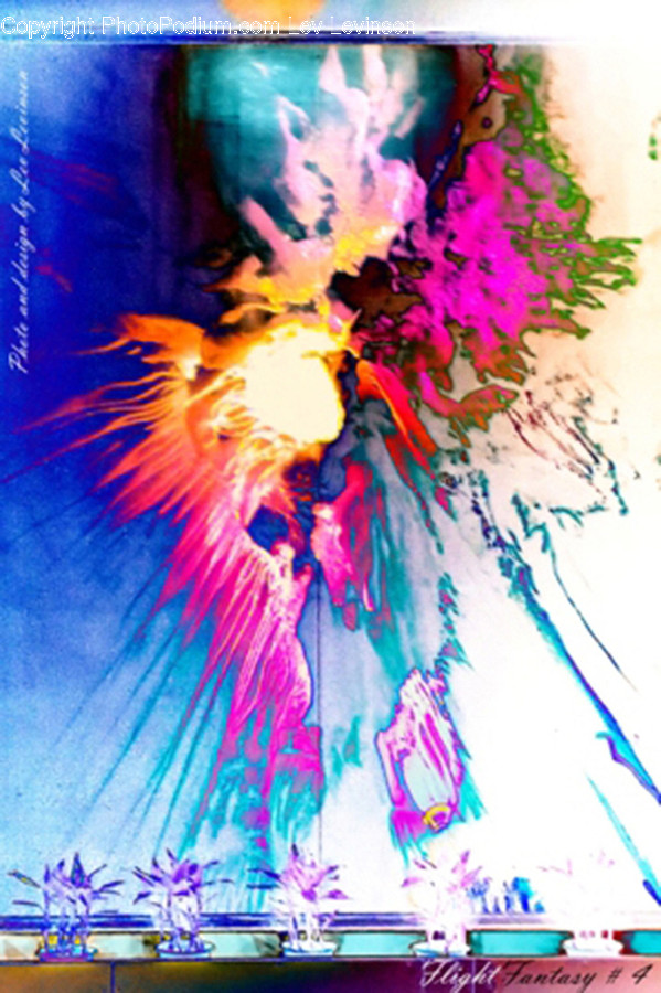 Art, Modern Art, Fire, Graphics, Flame