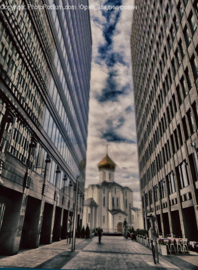 Building, Office Building, Architecture, Town, City