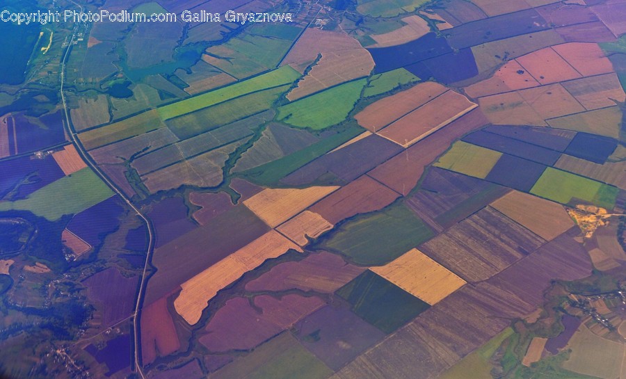 Nature, Landscape, Outdoors, Scenery, Aerial View