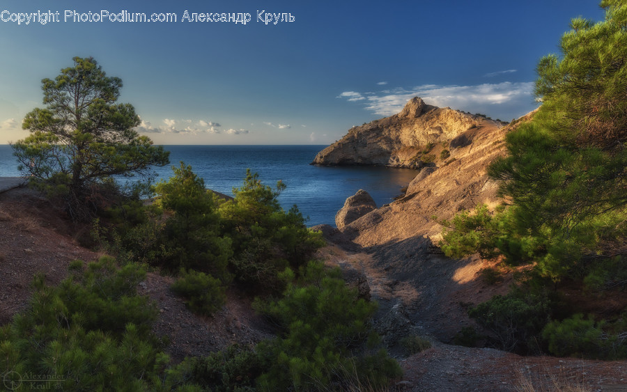Nature, Land, Outdoors, Promontory, Shoreline