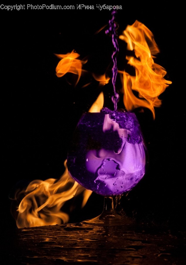 Fire, Flame, Bonfire, Person, Human