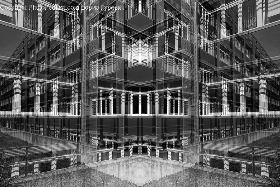 Building, Prison, Architecture, Urban, Town