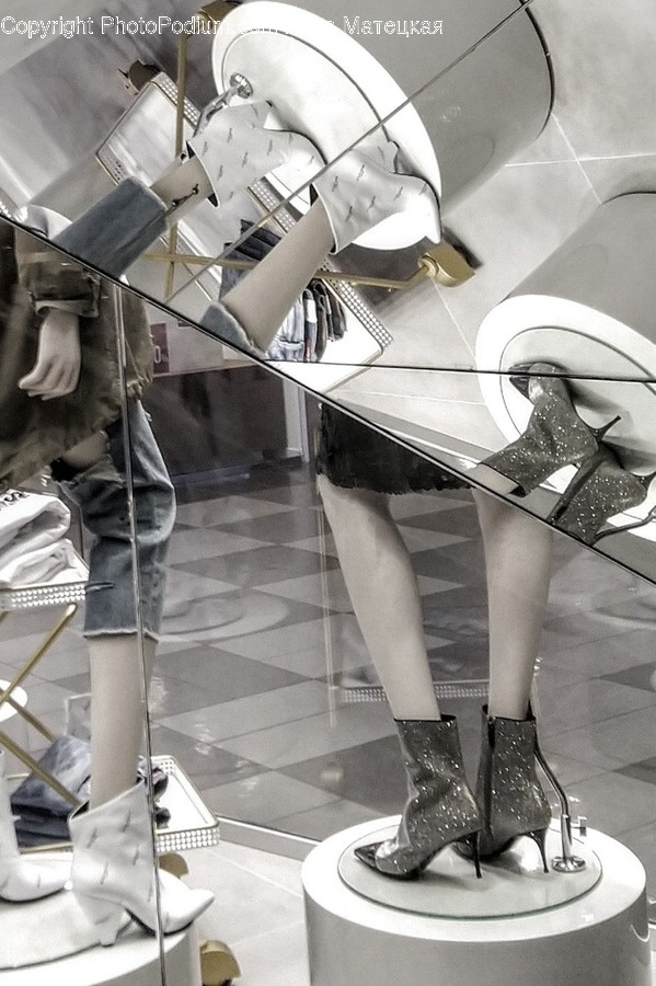 Apparel, Clothing, High Heel, Shoe, Footwear
