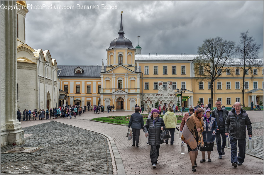 Path, Walkway, Building, Town, Downtown