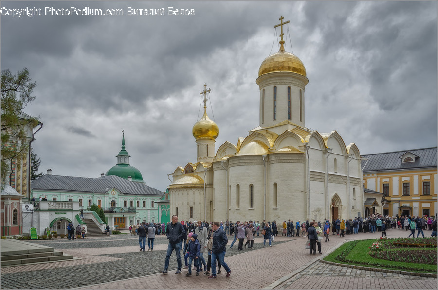 Dome, Building, Architecture, Person, Human