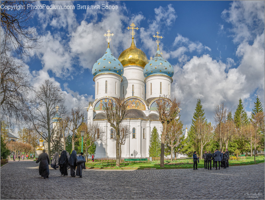 Walkway, Path, Dome, Architecture, Building