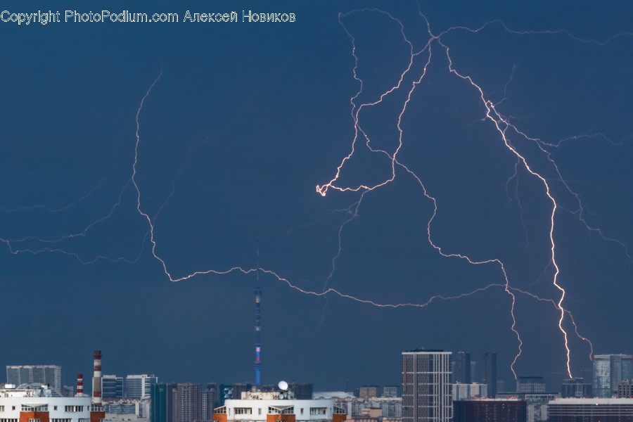 Nature, Outdoors, Weather, Thunderstorm, Storm