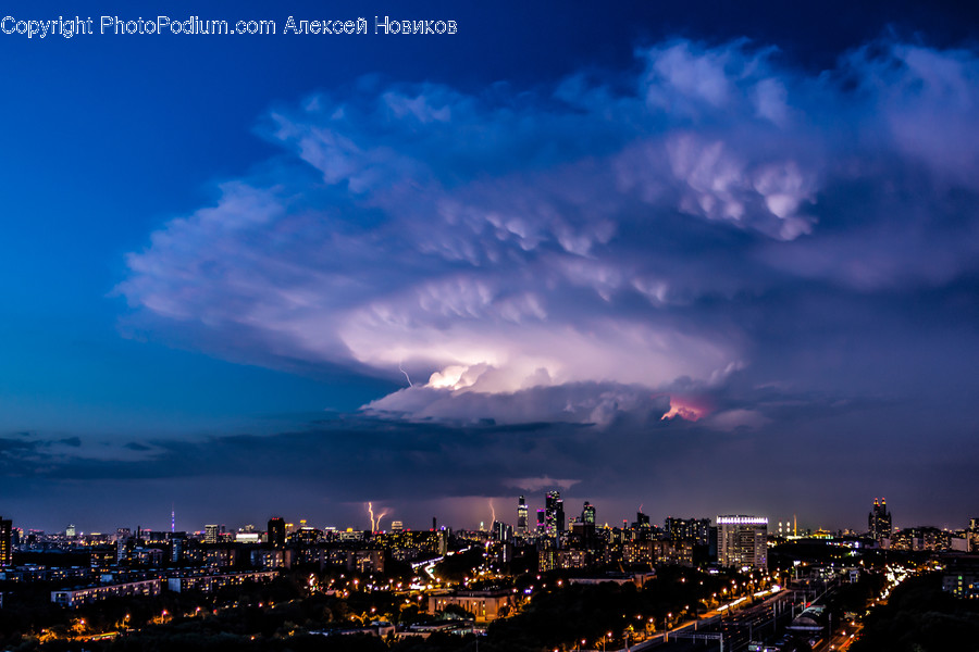Nature, Weather, Outdoors, Cumulus, Cloud